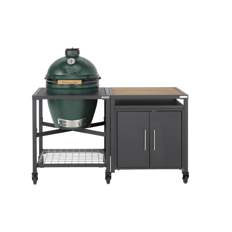 Large Big Green Egg с модулен шкаф