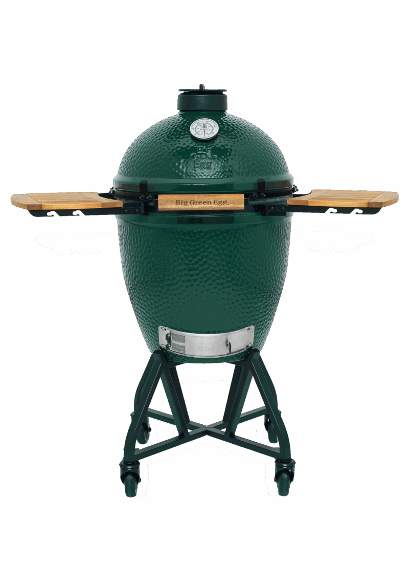 BIG GREEN EGG LARGE СЪС СТОЙКА И МАСИЧКИ