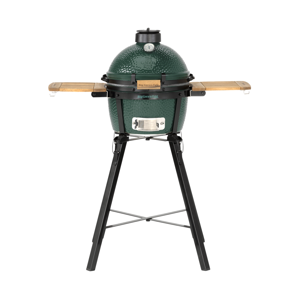 MiniMax Big Green Egg със стойка и масички