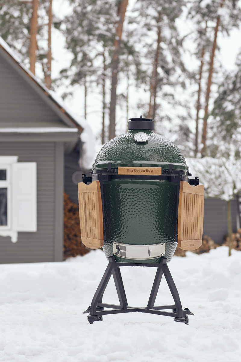 Big Green Egg със стойка и масички - Image 10