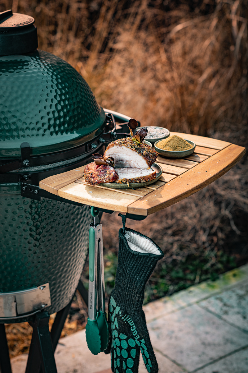 Big Green Egg със стойка и масички - Image 7