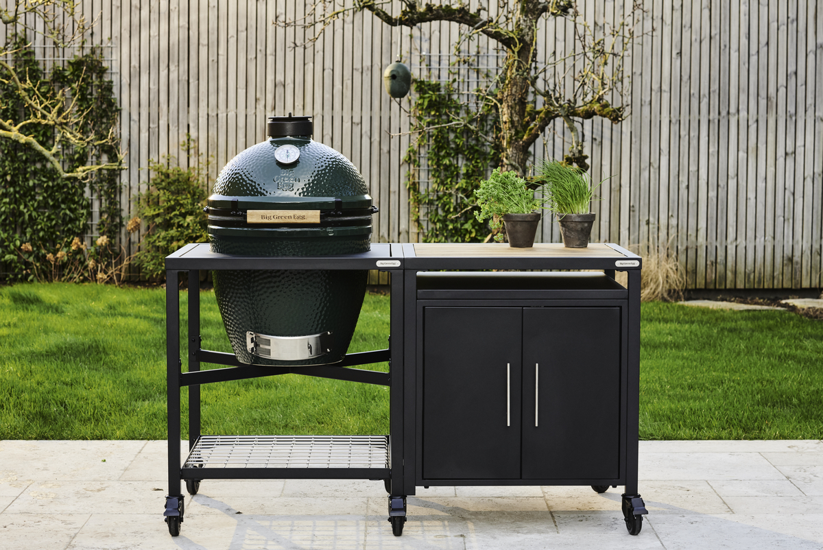 Big Green Egg с работен плот шкаф - Image 4
