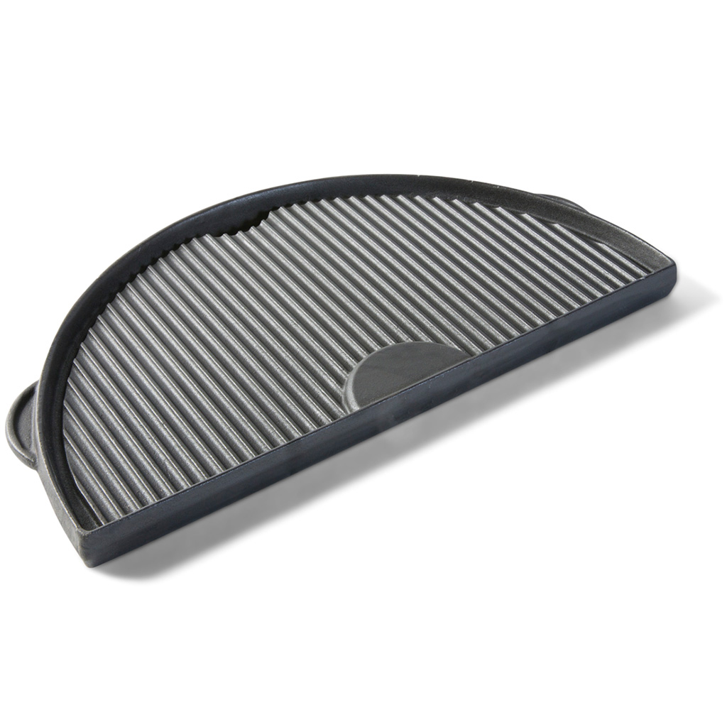 ОРЕБРЕНА ЧУГУНЕНА ПЛОЧА ПОЛУКРЪГ Large - Image 2