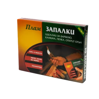 ЗАПАЛКИ ЗА КАМИНА ПЛАМ