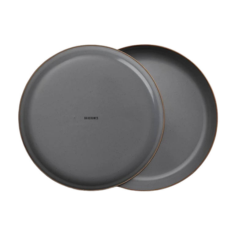 ЕМАЙЛИРАНИ ЧИНИИ 27 СМ. 2 БР. | СИВИ