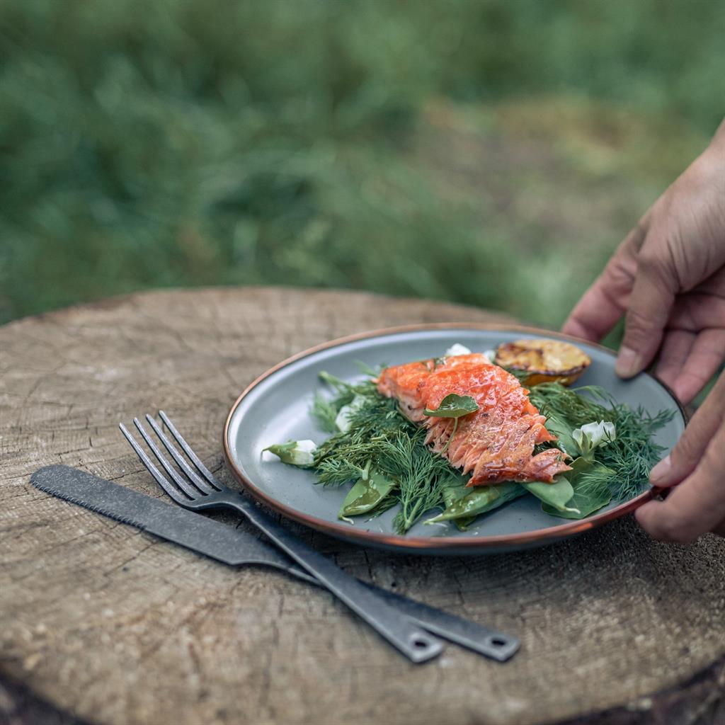 ЕМАЙЛИРАНИ ЧИНИИ 20 СМ. 2 БР. | СИВИ - Image 6