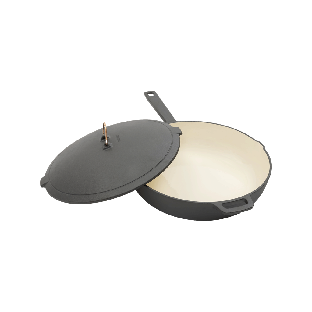 ЕМАЙЛИРАН ЧУГУНЕН ТИГАН С КАПАК