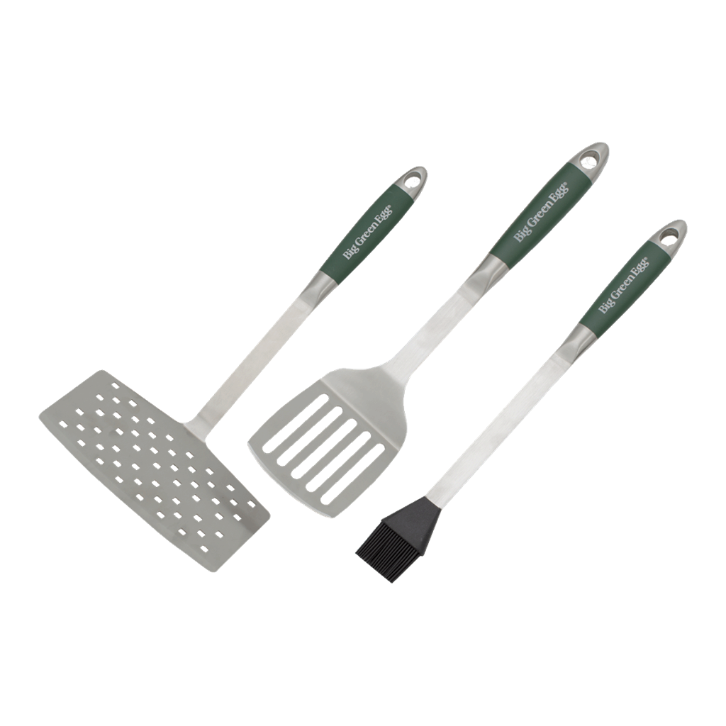 СТОМАНЕН КОМПЛЕКТ ЗА БАРБЕКЮ ЗЕЛЕН